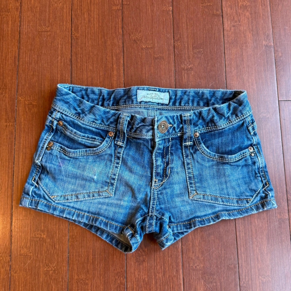 Classic Blue Denim Women's Jean Shorts